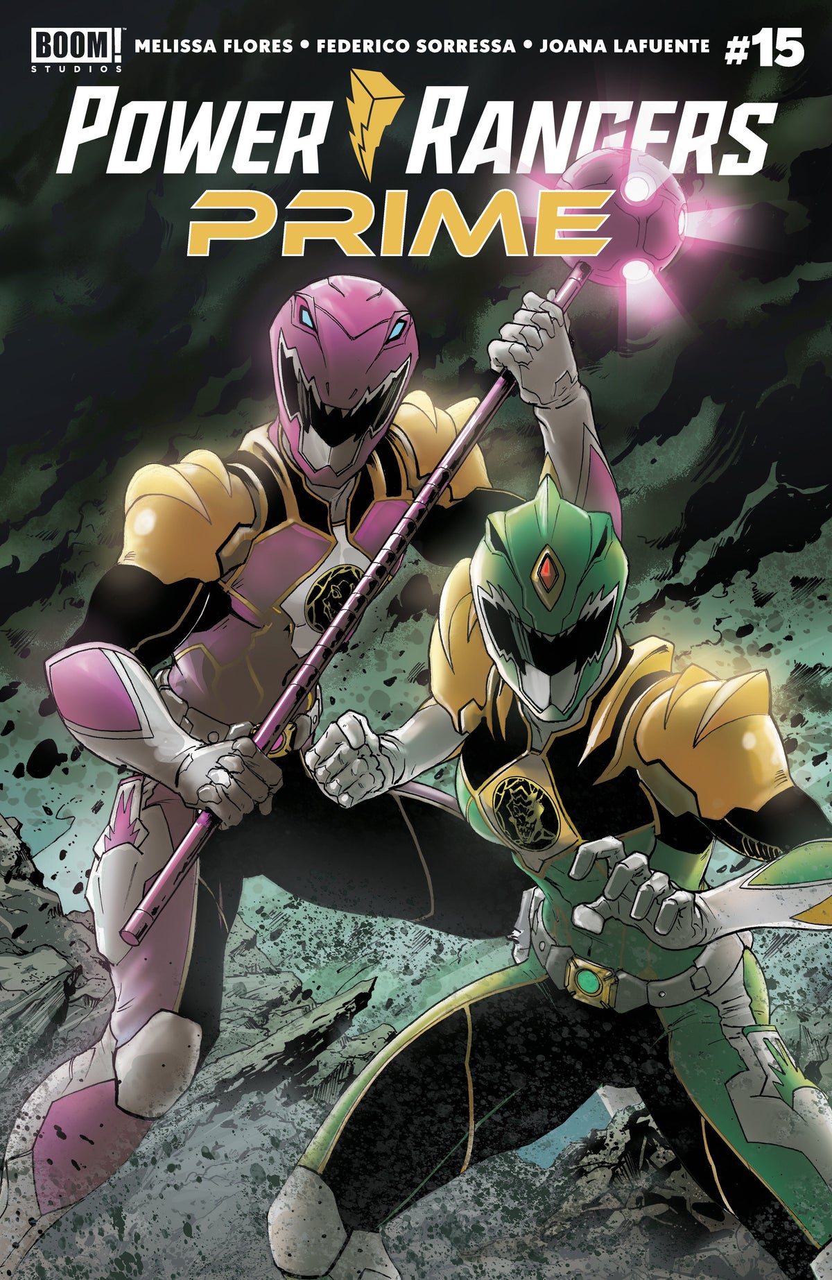 Power Rangers Prime #15 Portada A (Dressed, Griffith)