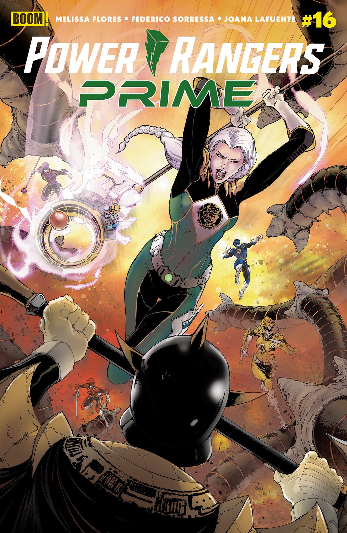 Power Rangers Prime #16 A Principal (Vestido, Griffith)