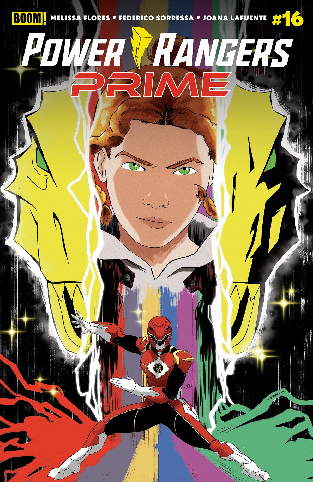 Power Rangers Prime #16 B Variante (Vestido, Lockheart)
