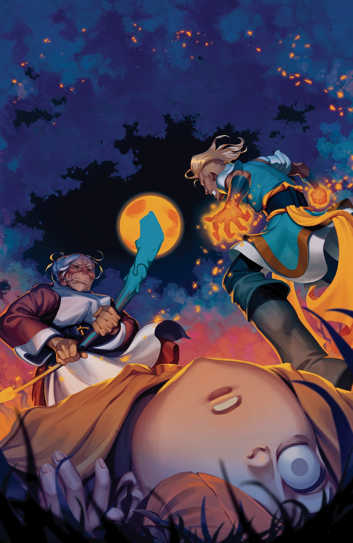 The Last Witch: Blood &amp; Betrayal #3 D Unlimited Variant (Full Art, Glass)