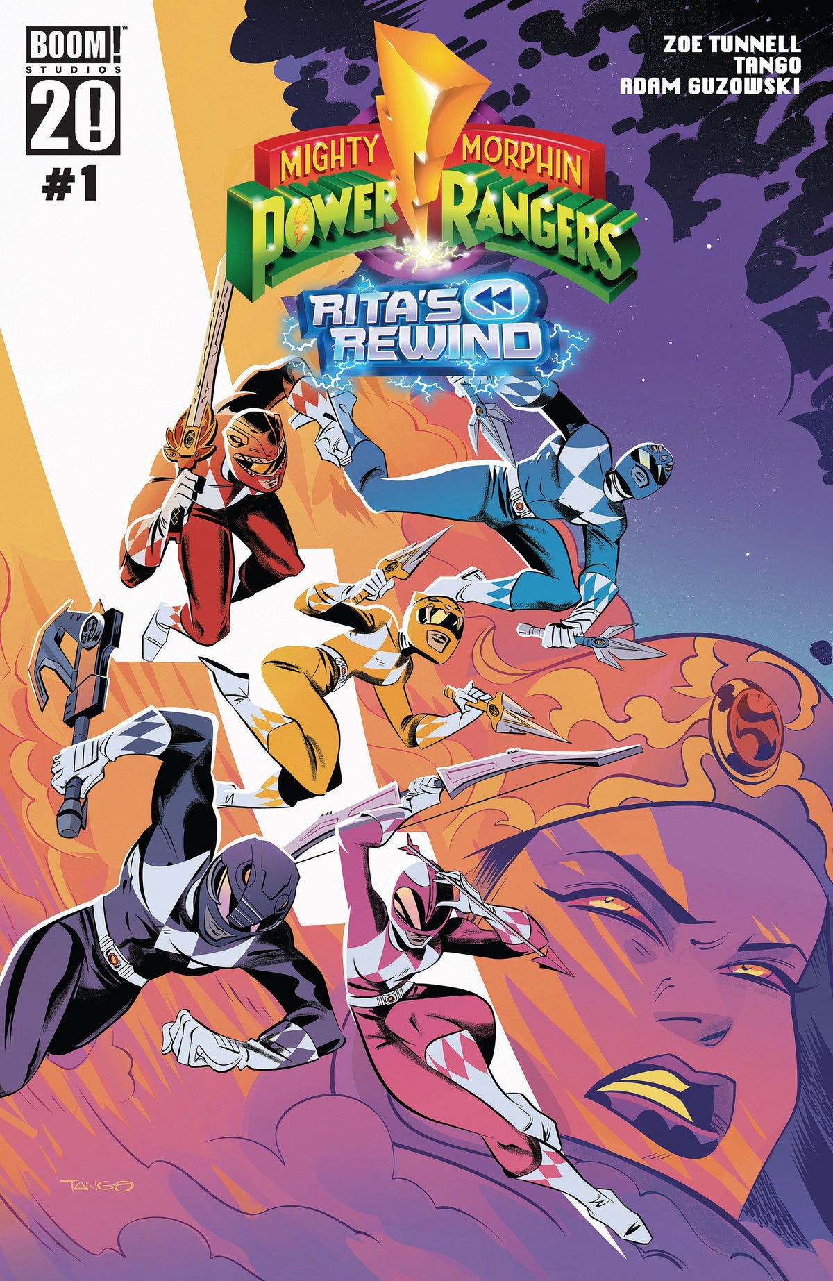 Mighty Morphin Power Rangers: Rita&#39;S Rewind #1 A Main (Dressed, Tango)