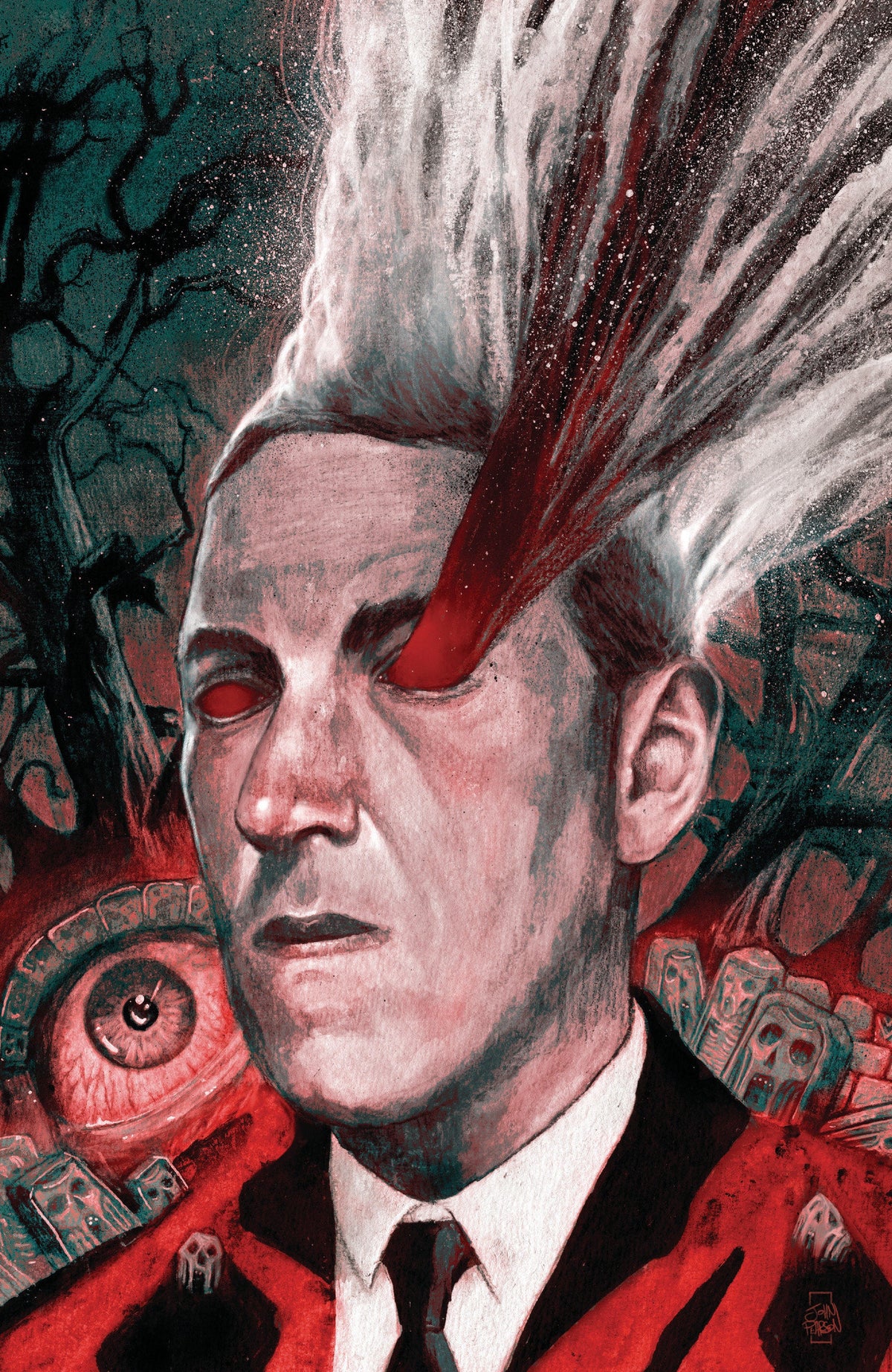 The Last Day Of H.P. Lovecraft #1 E 1:15 Edición Variante (Arte completo, Pearson)