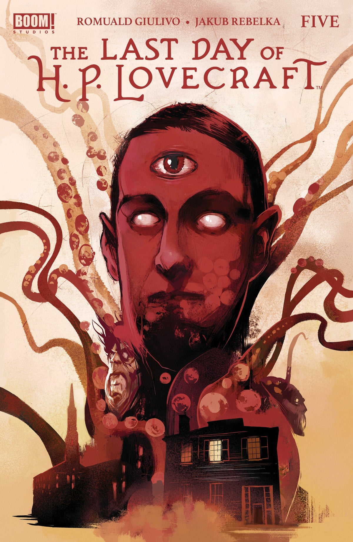 El último día de H.P. Lovecraft #5 B Variante (Vestido, Del Hoyo)
