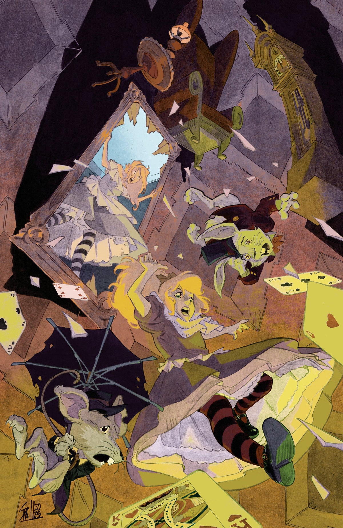 Alice Forever After #3 C Edición Variante 1 en 10 (Arte completo, Spalletta)