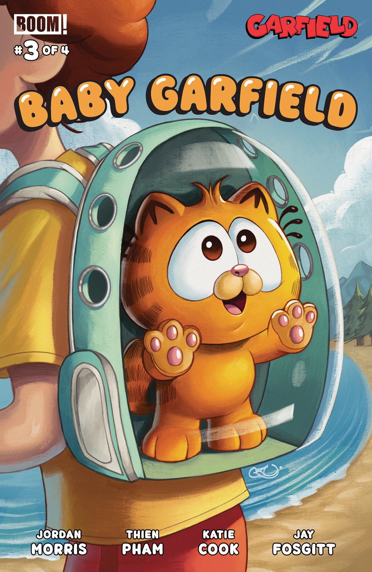 Baby Garfield #3 B Variant (Dressed, Zullo Uminga)