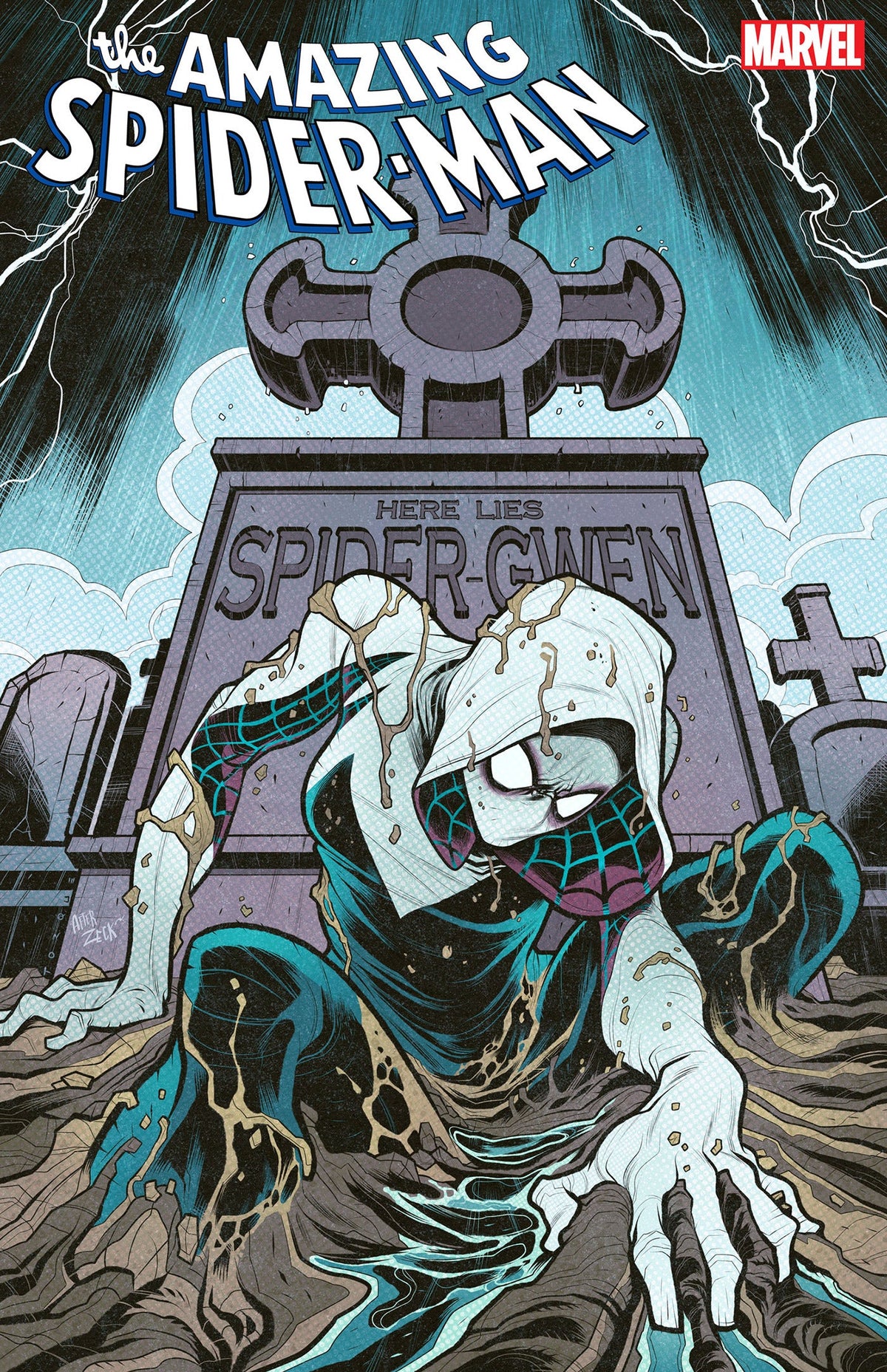 Amazing Spider-Man #32 1:50 Elizabeth Torque Homage 294 Kraven Variant (08/23/2023) Marvel