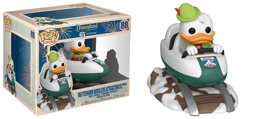 Matterhorn Bobsled Attraction &amp; Donald Duck (Rides) 88