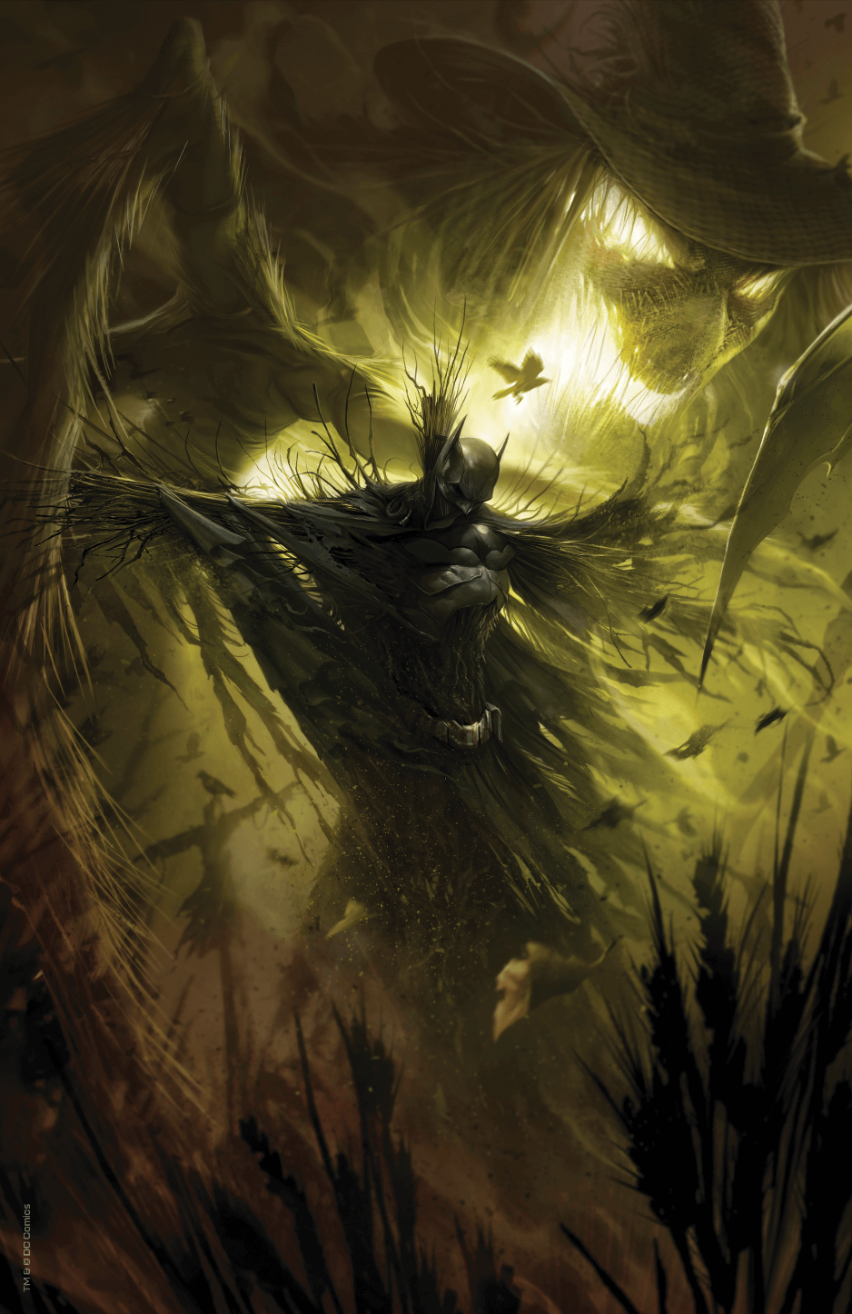 Batman Fear State Alpha #1 (One Shot) Team Francesco Mattina Foil Card Stock Variant (Net) (08/31/2021) Dc