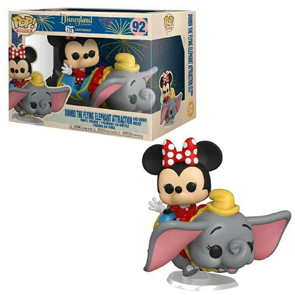 Dumbo The Flying Elephant Attraction &amp; Minnie Mouse (Rides) 92