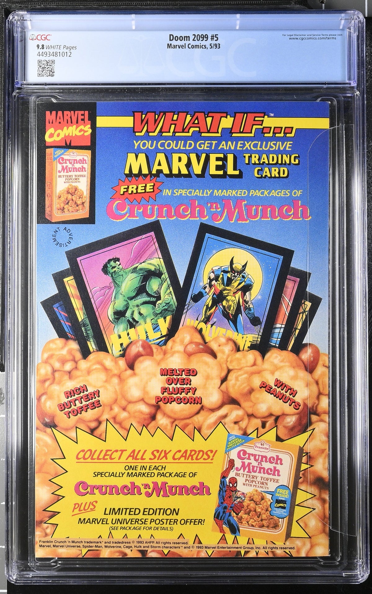Doom 2099 #5 (5/93) Graded CGC 9.8