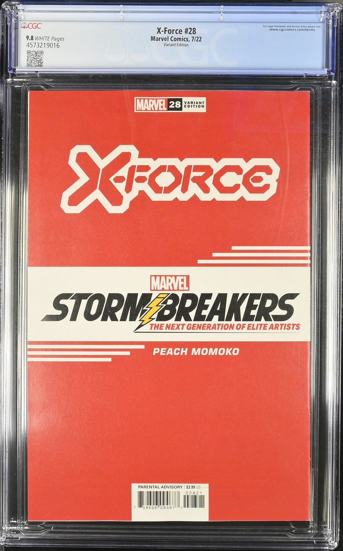 X-Force #28 (7/22) Graded CGC 9.8