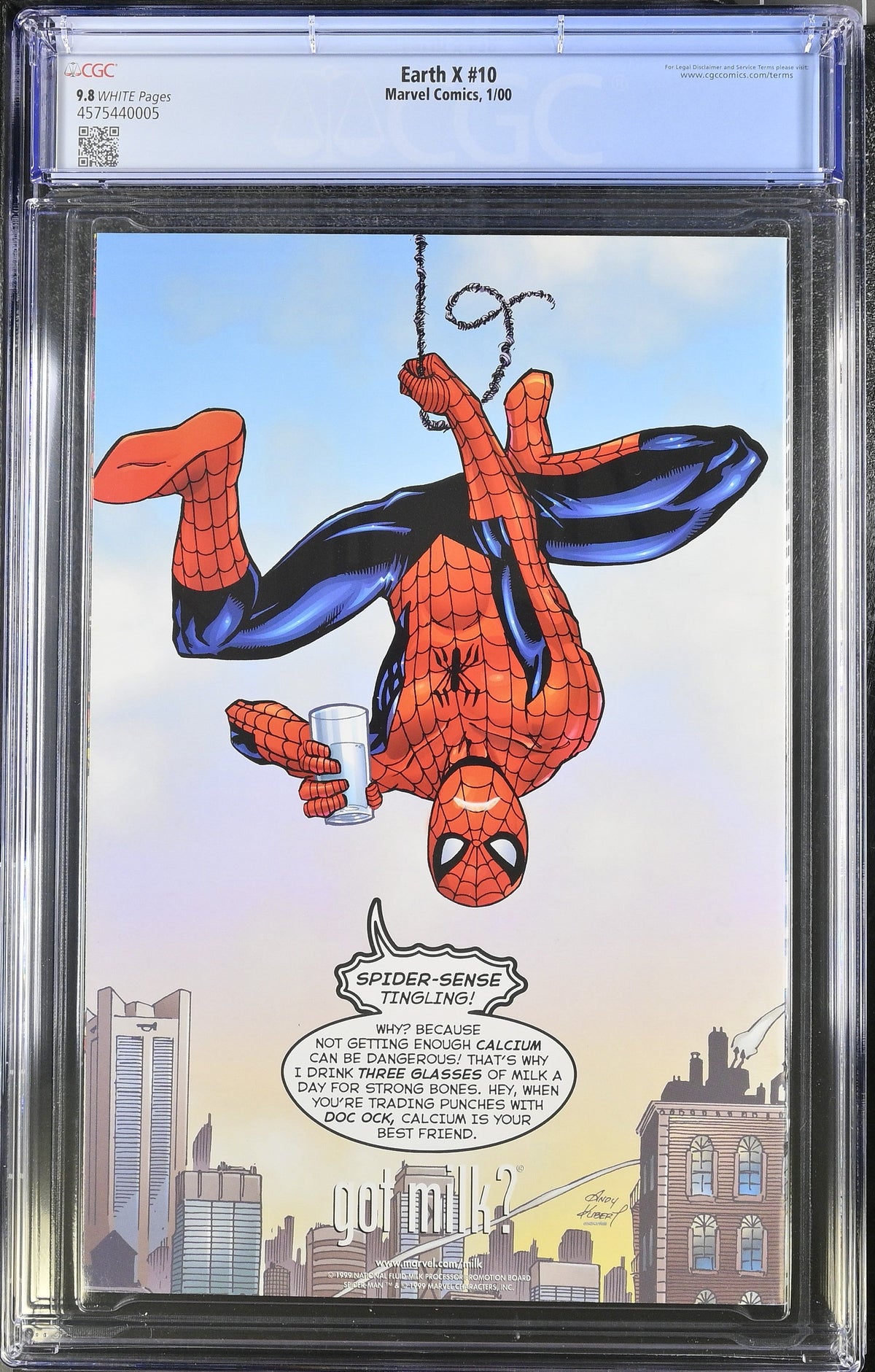 Earth X #10 (1/00) Graded CGC 9.8
