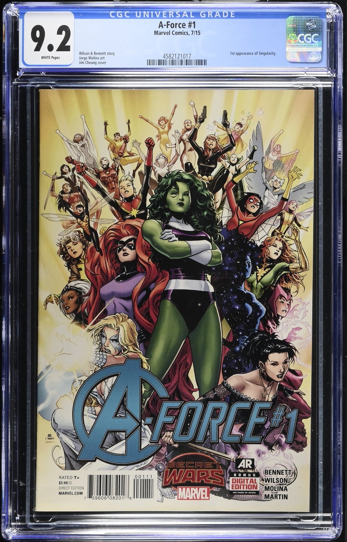 A-Force #1 (7/15) Graded CGC 9.2