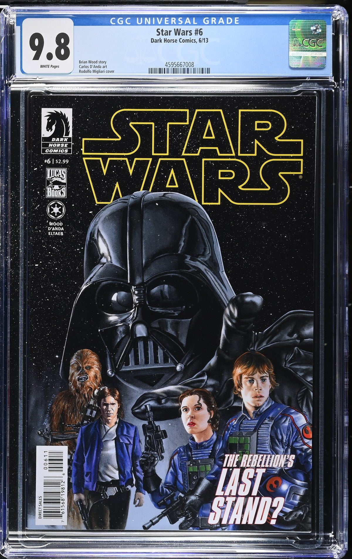 Star Wars #6 (6/13) Graded CGC 9.8