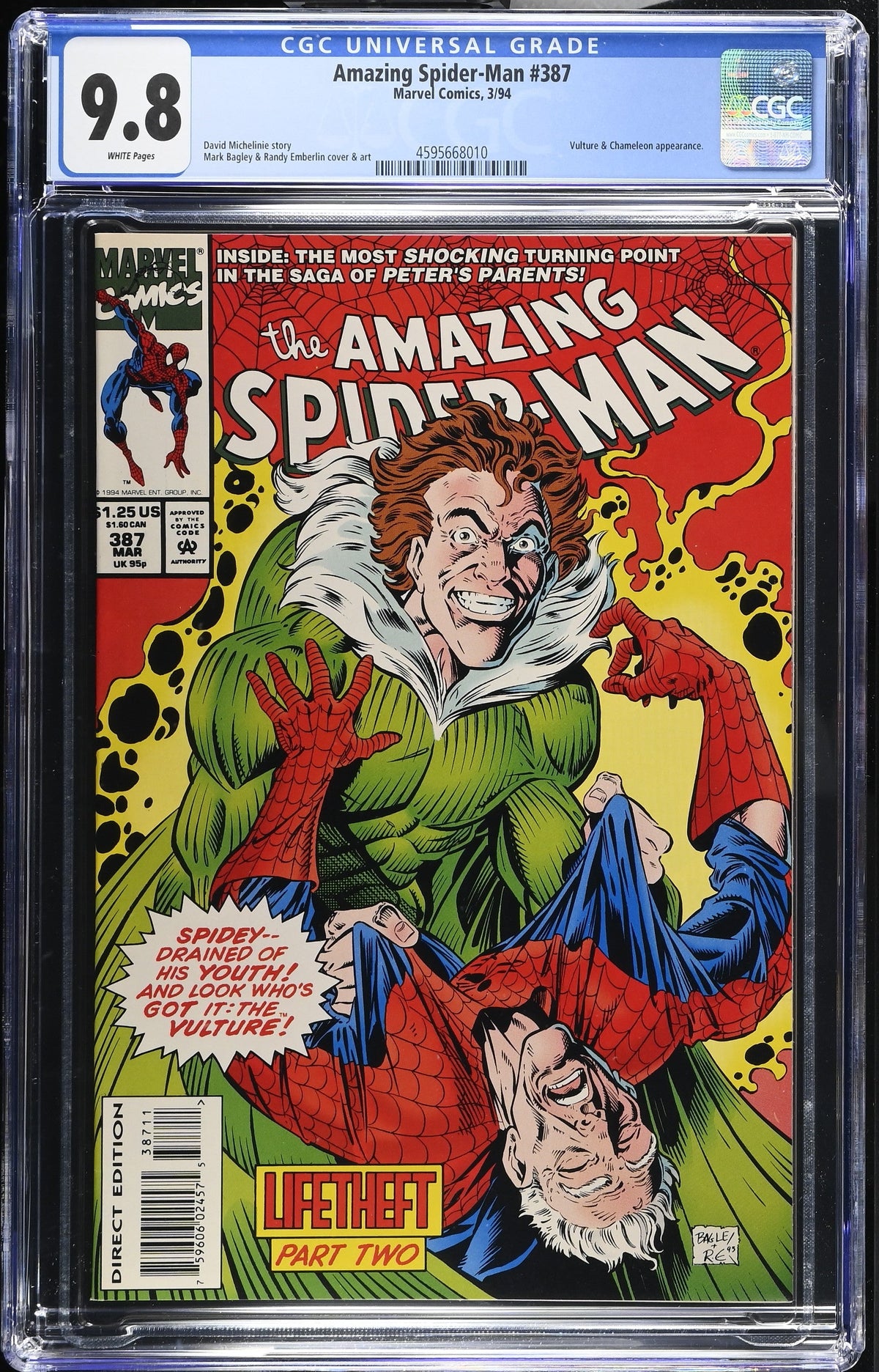 Amazing Spider-Man #387 (3/94) Graded CGC 9.8