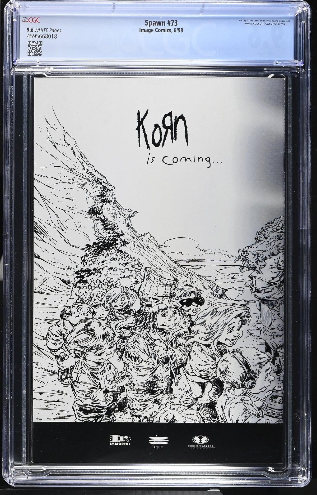 Spawn #73 (6/98) Graded CGC 9.6
