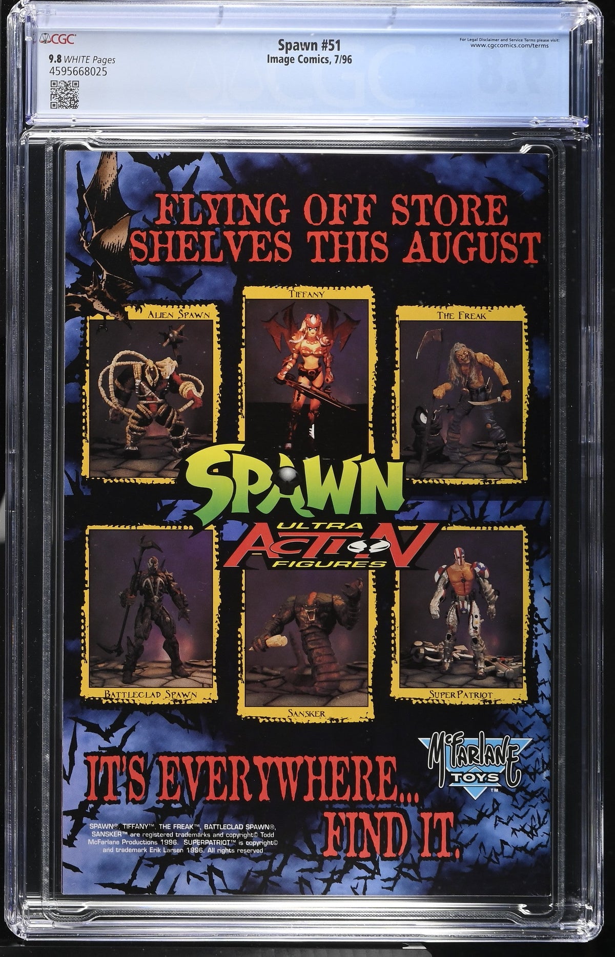 Spawn #51 (7/96) Graded CGC 9.8