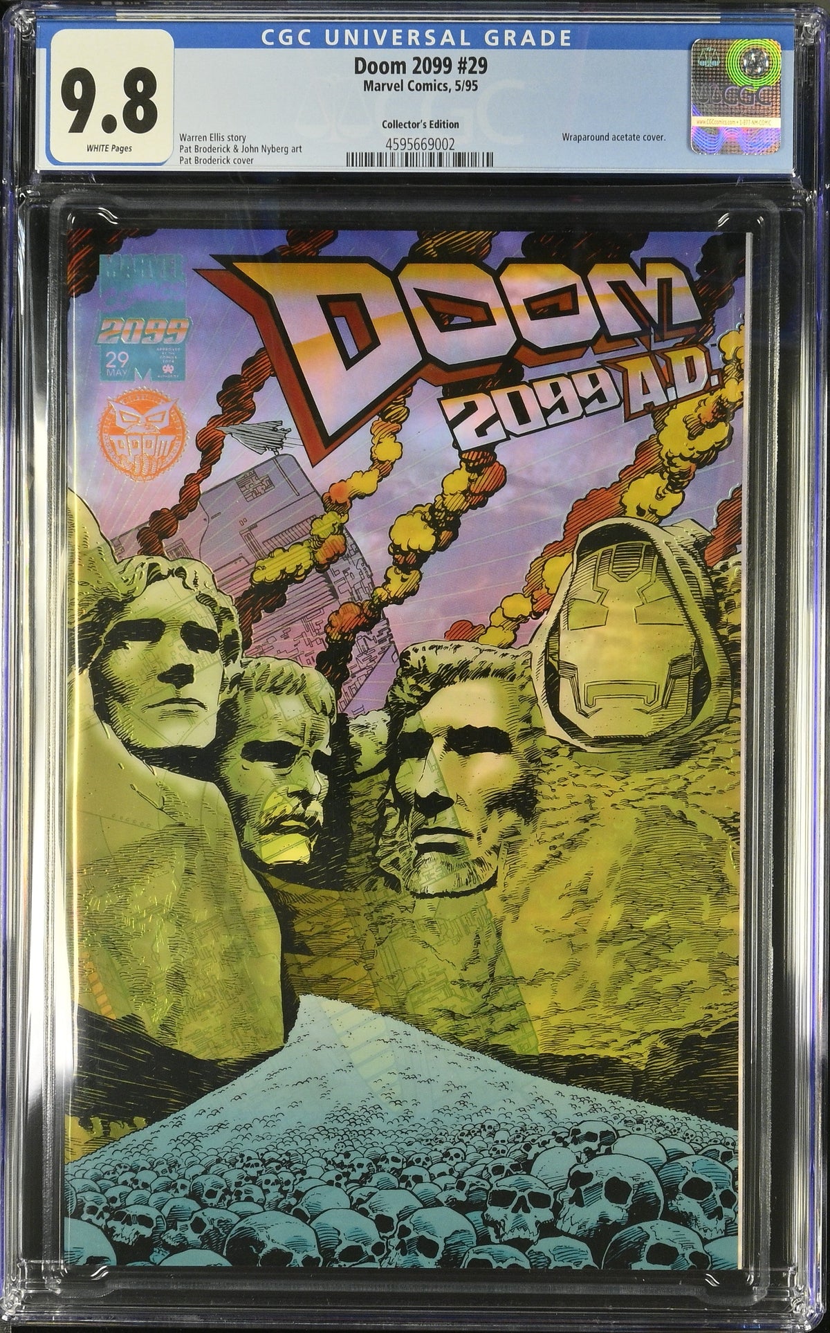 Doom 2099 #29 (5/95) Graded CGC 9.8 Collector&#39;s Edition