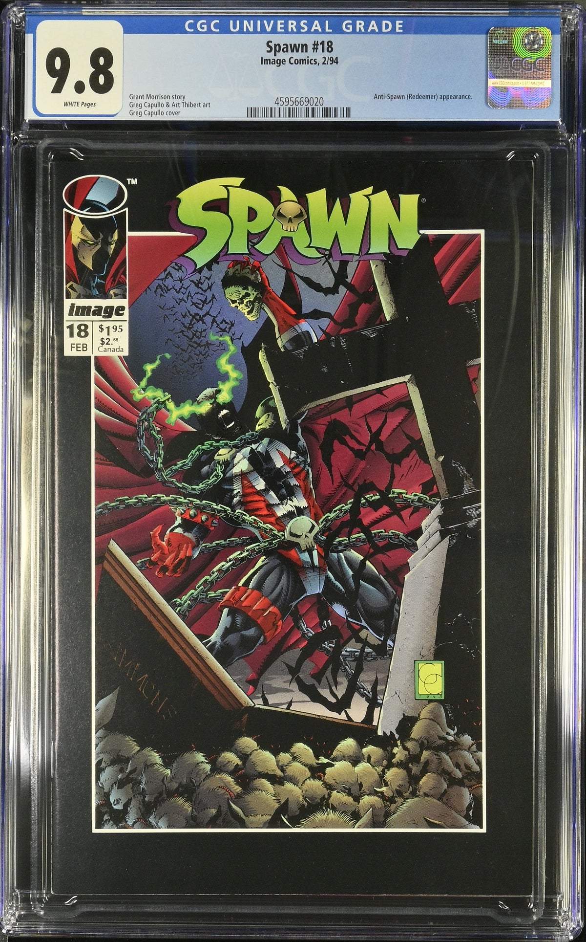 Spawn #18 (2/94) Graded CGC 9.8