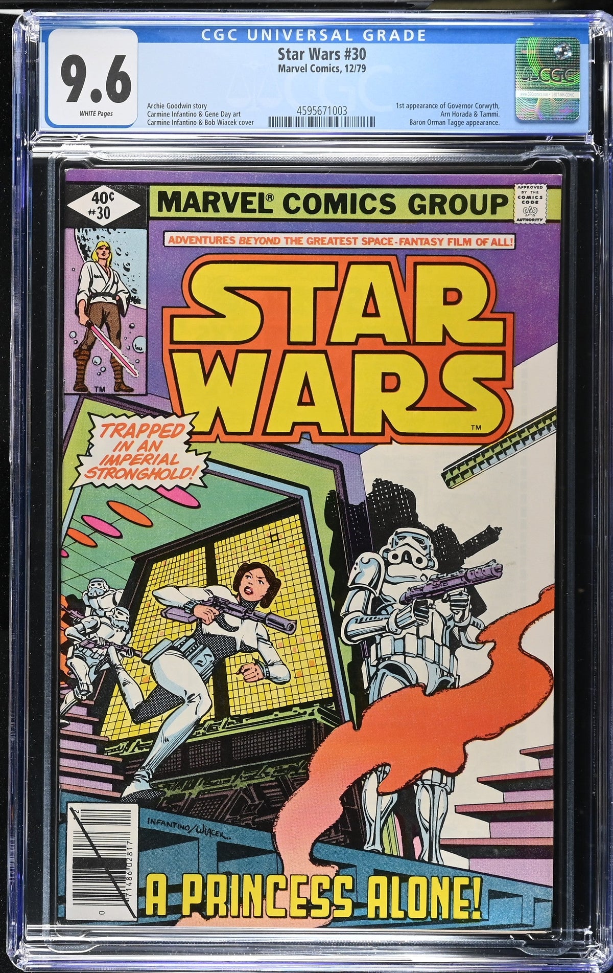 Star Wars #30 (12/79) Graded CGC 9.6