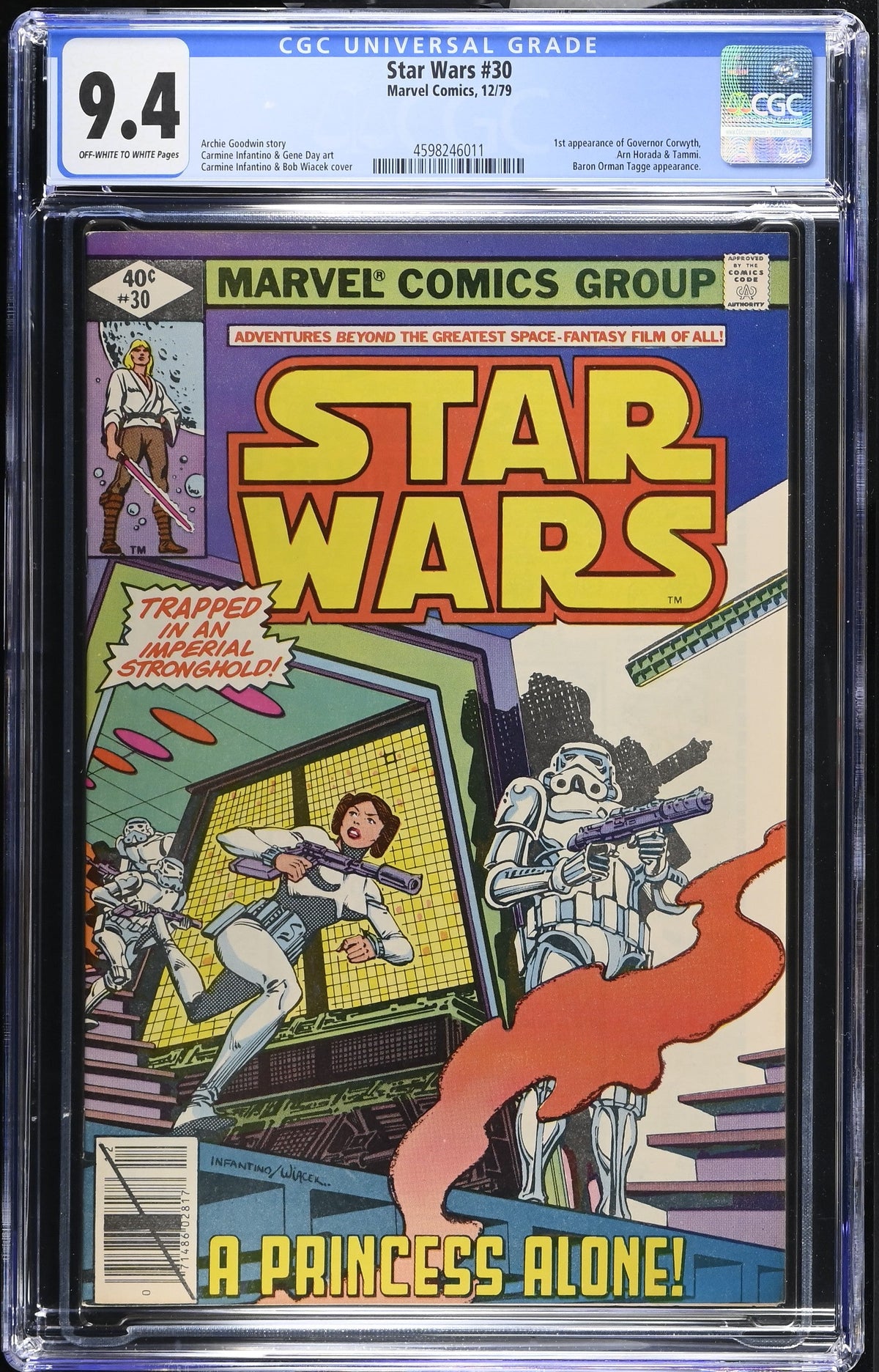 Star Wars #30 (12/79) Graded CGC 9.4