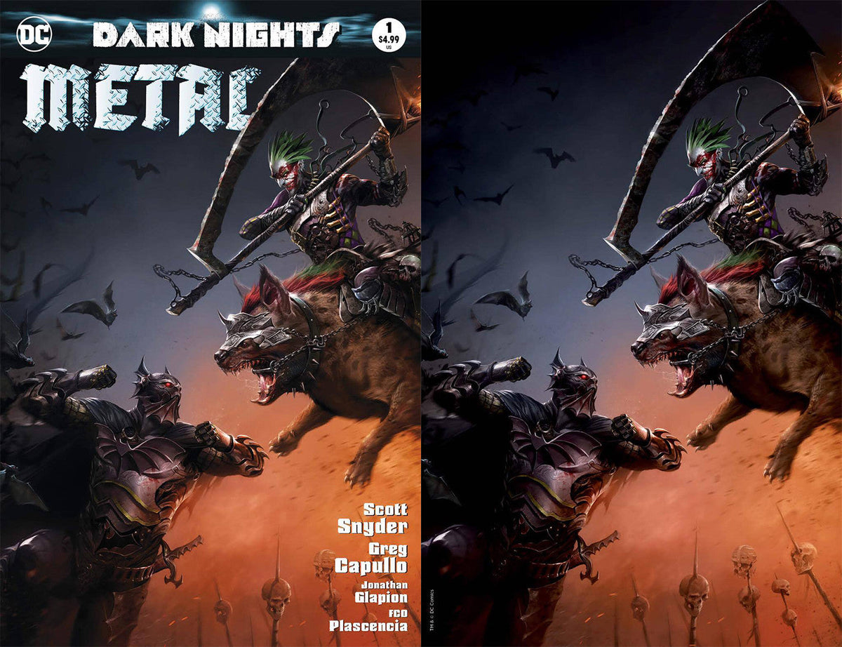 Dark Nights Metal 1 DC 2017 Francesco Mattina Variant Batman Joker