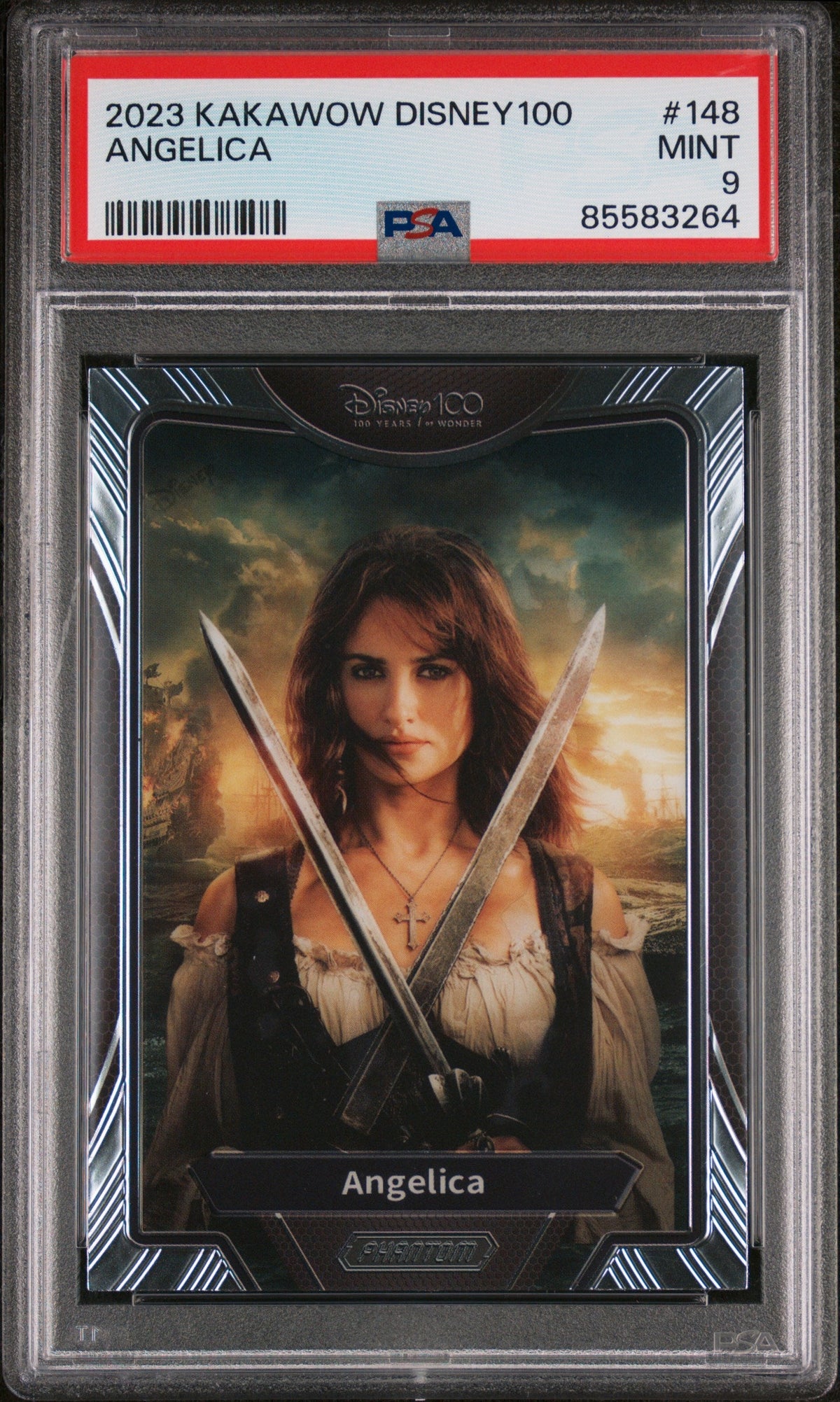 2023 KAKAWOW PHANTOM DISNEY 100 WONDROUS CHARACTER ANGELICA 148 PSA 9