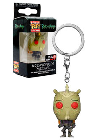 Pocket Pop! Keychain Krombopulos Michael (Rick &amp; Morty) - GameStop Exclusive