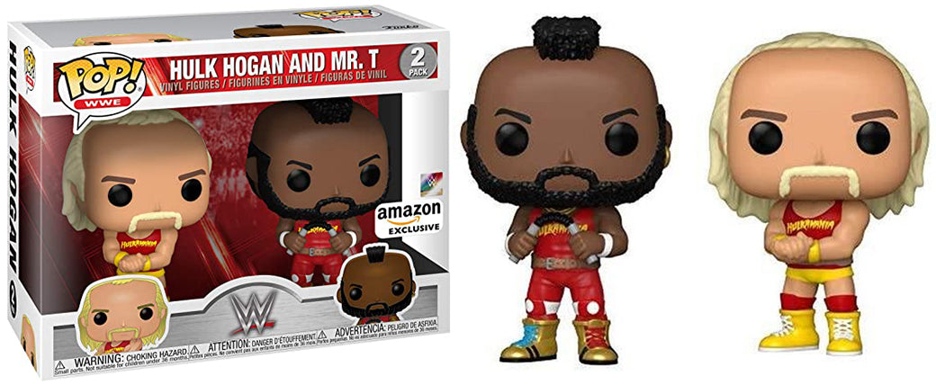 Hulk Hogan &amp; Mr. T (WWE) 2-pk - Amazon Exclusive