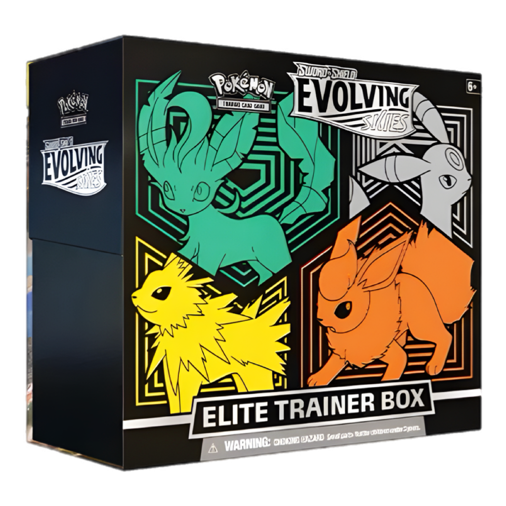 Pokemon TCG: Sword &amp; Shield-Evolving Skies Elite Trainer Box