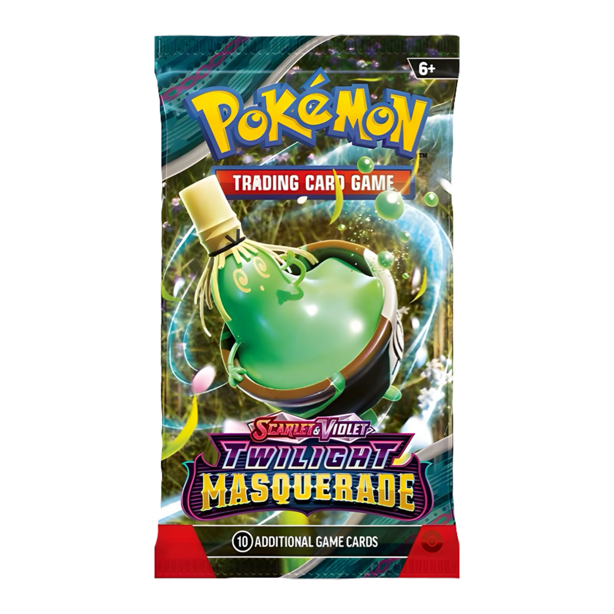 Pokemon TCG: Scarlet &amp; Violet-Twilight Masquerade Booster Pack [10 Cards]