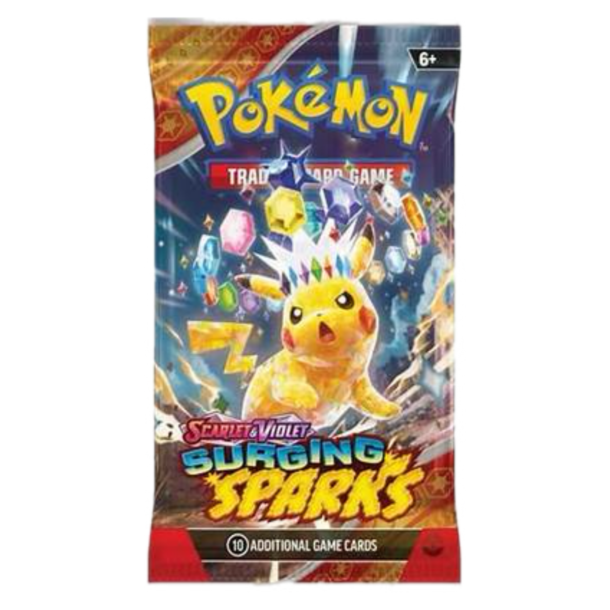 Pokemon TCG: Scarlet &amp; Violet-Surging Sparks Booster Pack