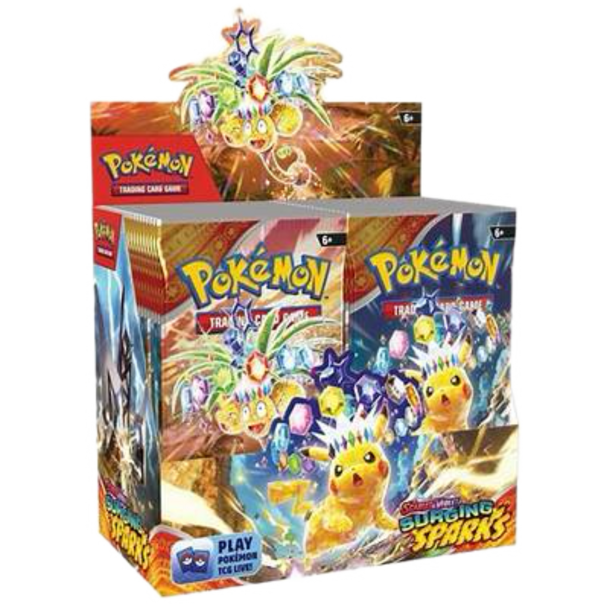 Pokemon TCG: Scarlet &amp; Violet-Surging Sparks Booster Box (36 Packs)