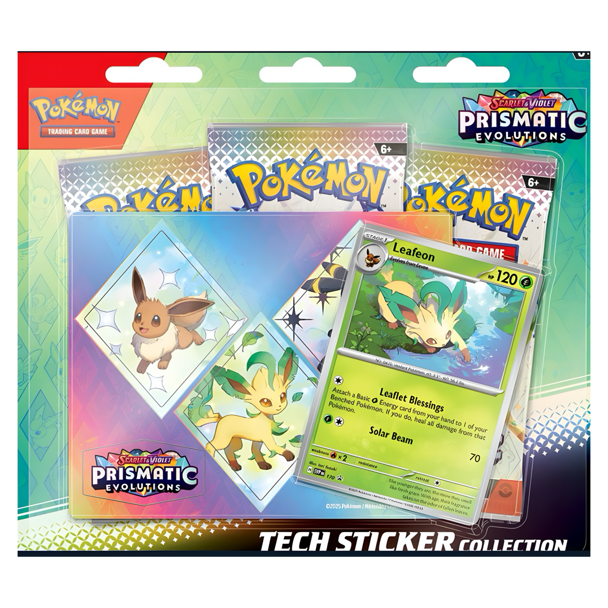 Pokemon TCG: Scarlet &amp; Violet - Prismatic Evolutions Tech Sticker Collection