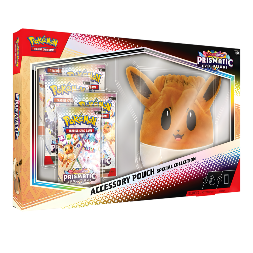 Pokemon TCG: Scarlet &amp; Violet SV8.5 - Prismatic Evolutions Accessory Pouch