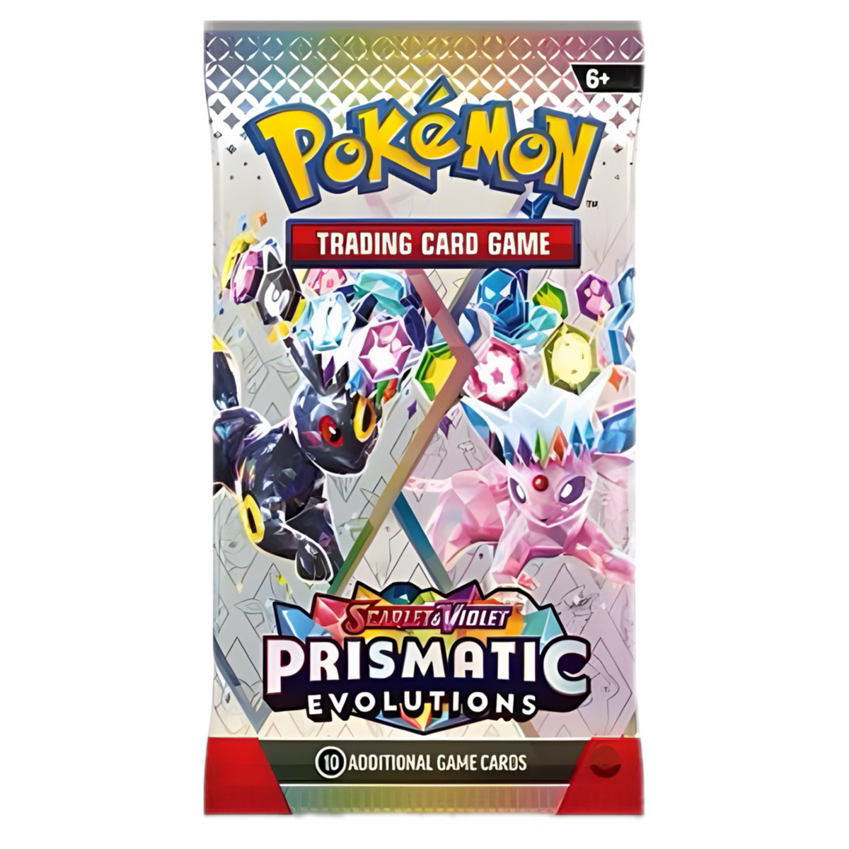 Pokemon TCG: Pokemon Scarlet &amp; Violet-Prismatic Evolutions Booster Pack