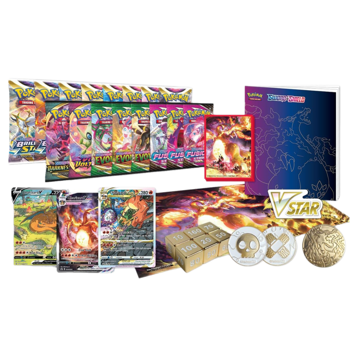 Pokemon TCG: Sword &amp; Shield Ultra-Premium Collection—Charizard