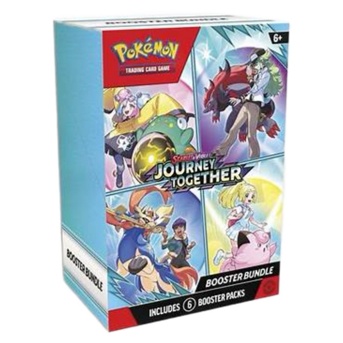 Pokemon TCG: Scarlet &amp; Violet-Journey Together Booster Bundle (6 Packs)