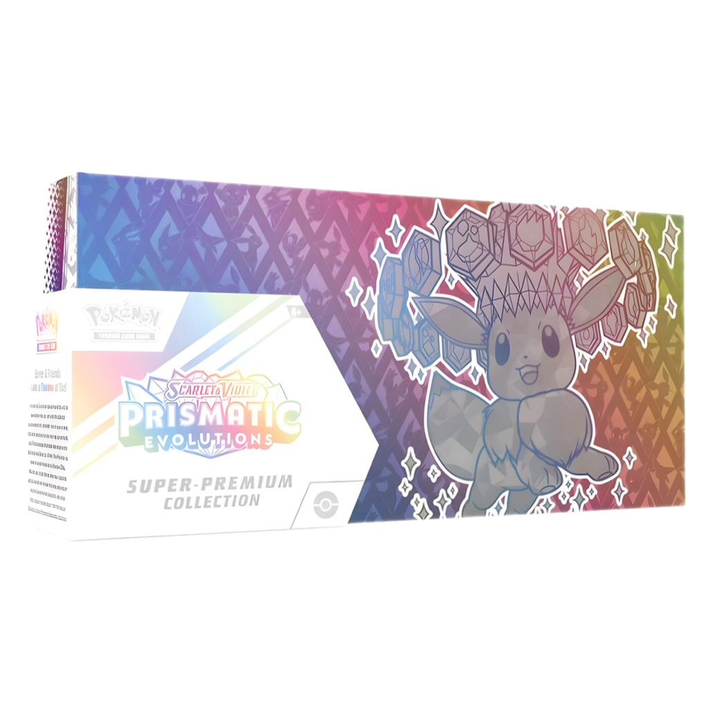 Pokemon Scarlet and Violet 8.5 Prismatic Evolutions Super-Premium Collection