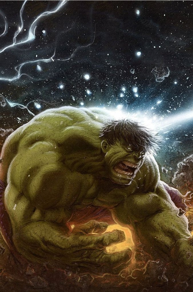 IMMORTAL HULK #1 Marvel 2018 Kaare Andrews Virgin Connecting Variant