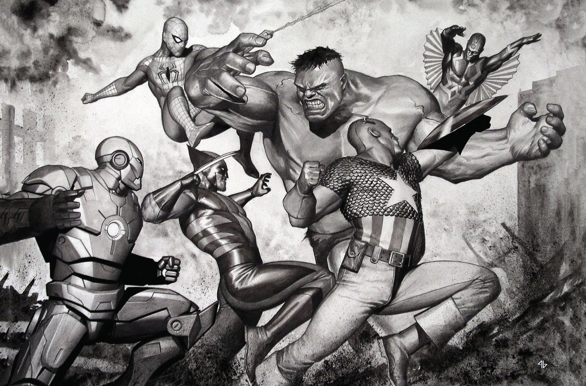 Incredible Hulk #181 Marvel FACSIMILE EDITION 1st Wolverine Adi Granov BW Variant (03/27/2019)