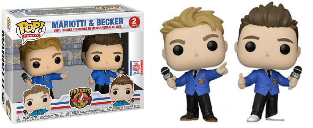 Mariotti &amp; Becker (Funday Games) 2-pk - 2021 Virtual Funko Fundays