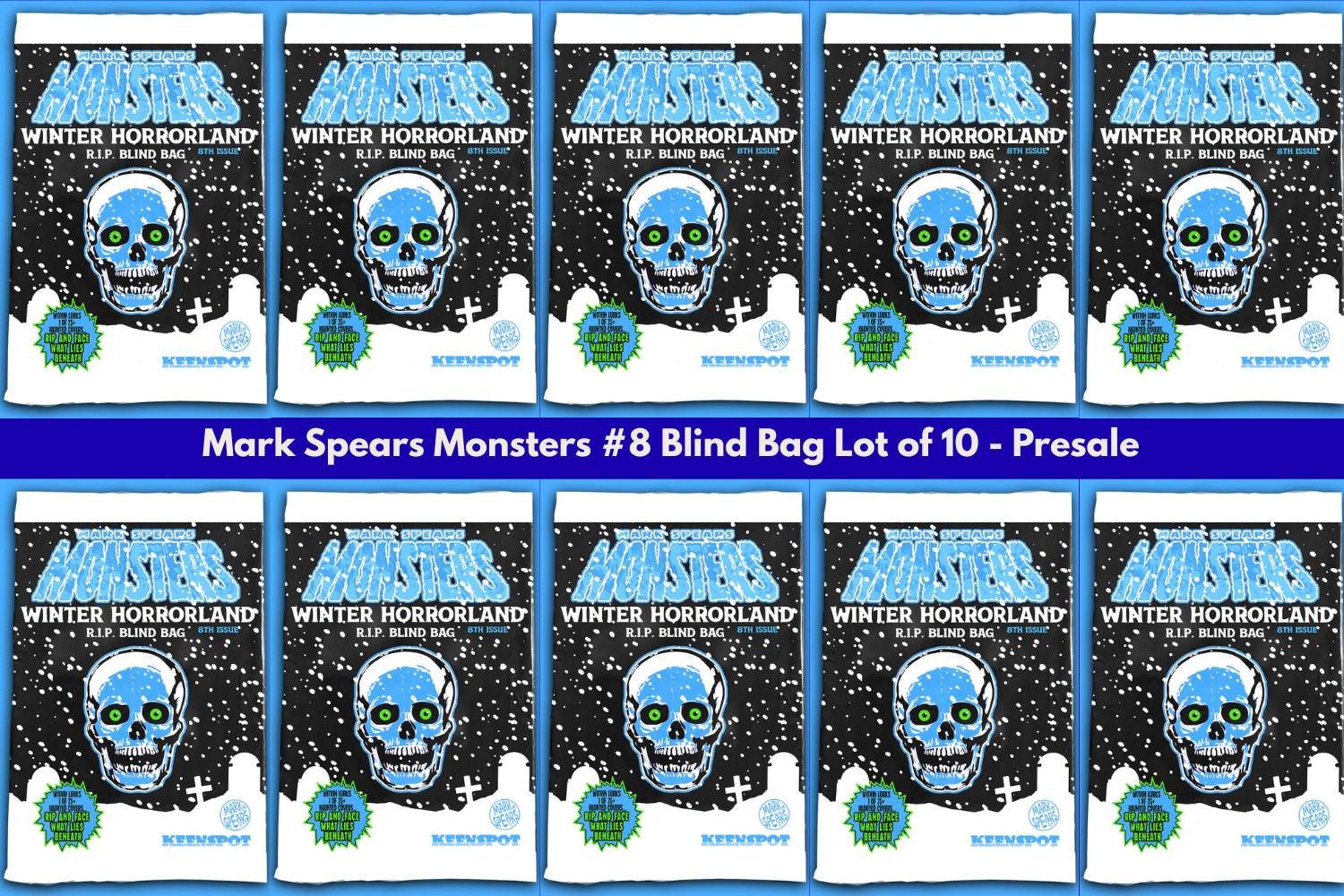 Blind bag bundle of Mark Spears Monsters #8 featuring random cover variants.