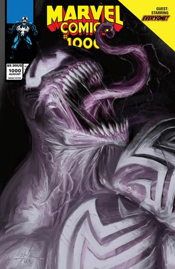 MARVEL Comics #1000 Gabriele Dell&#39;Otto Venom Trade + Virgin Set Of 2 Variant (08/28/2019) MARVEL