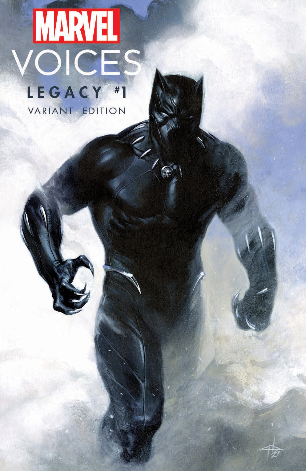 Marvels Voices Legacy #1 Gabriele Dell&#39;Otto Black Panther Variant (02/24/2021) Marvel