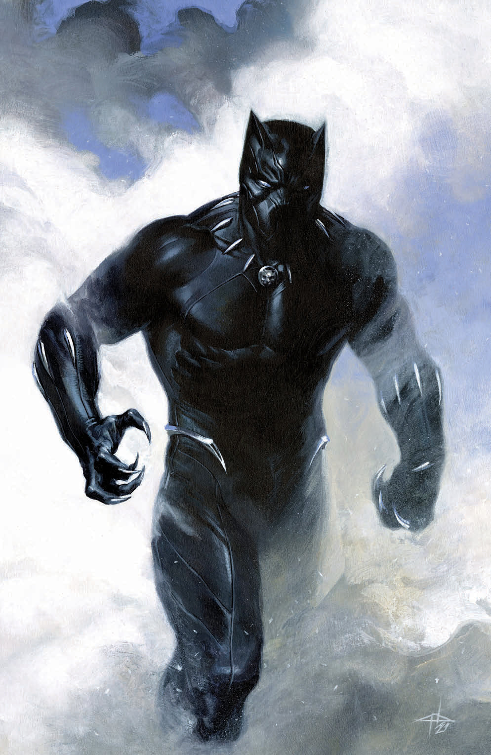 Marvels Voices Legacy #1 Gabriele Dell&#39;Otto Black Panther Virgin Variant (02/24/2021) Marvel