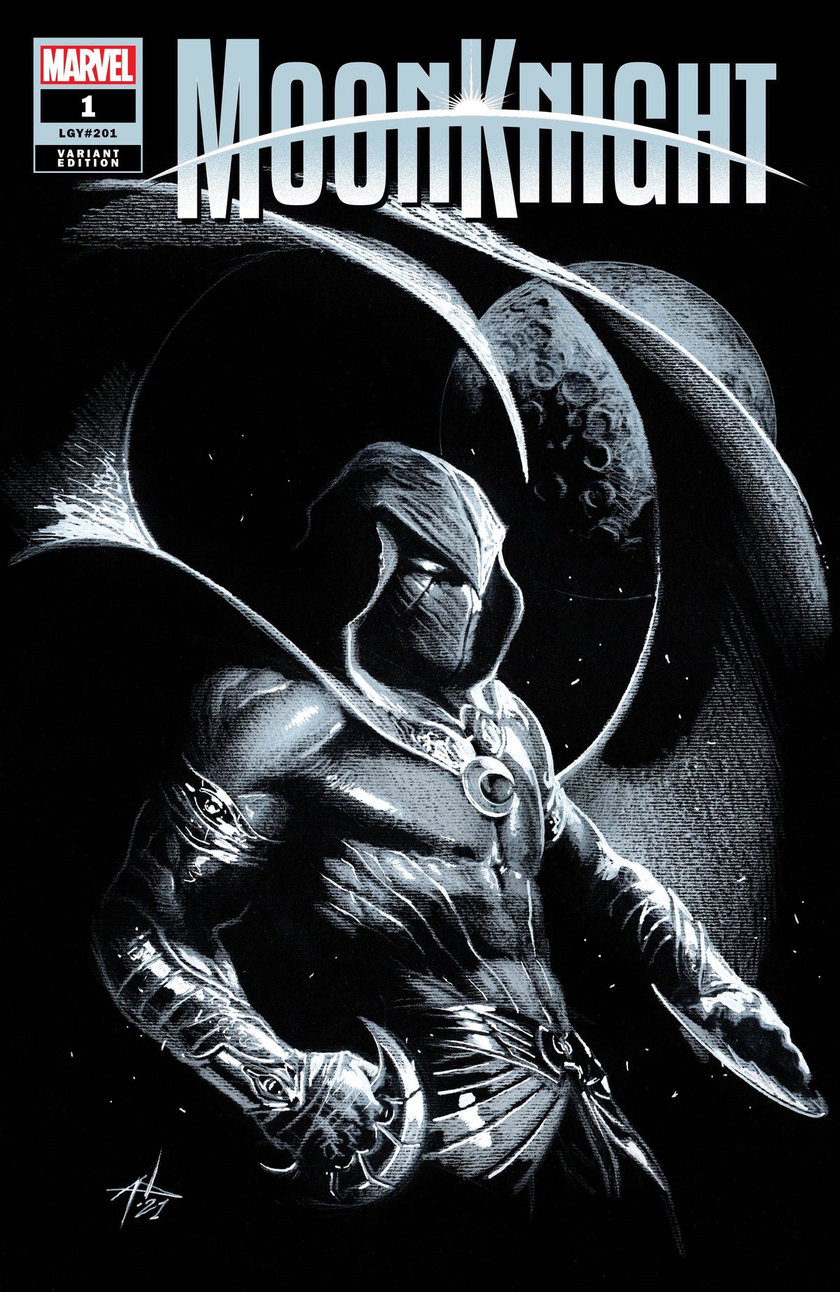 Moon Knight #1 Gabriele Dell&#39;Otto Variant (07/28/2021) Marvel