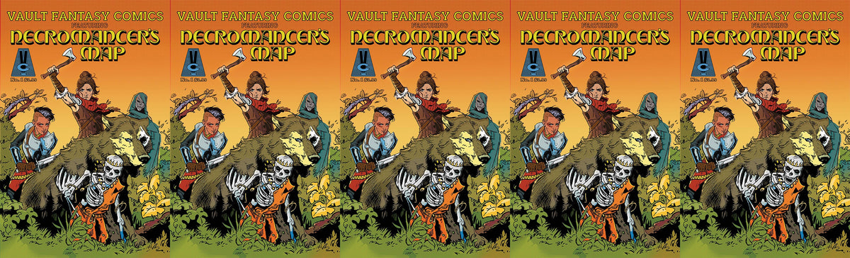 NECROMANCERS MAP #1 B Nathan Gooden Fantasy Quarterly Elfquest 1 Homage Variant (08/28/2019) VAULT
