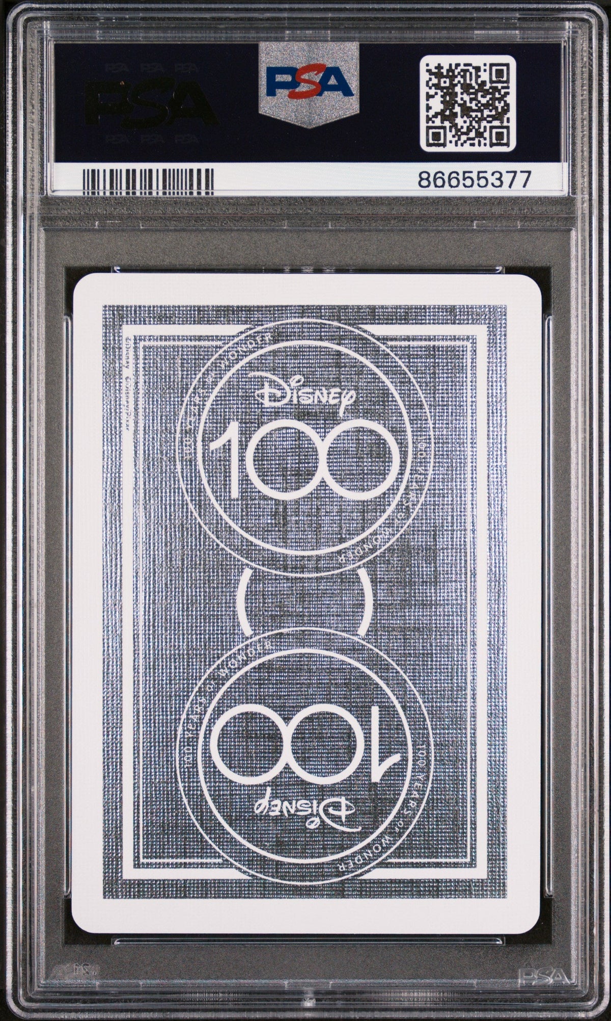 2023 DISNEY 100 PLAYING CARDS SIMBA KING OF DIAMONDS PSA 10
