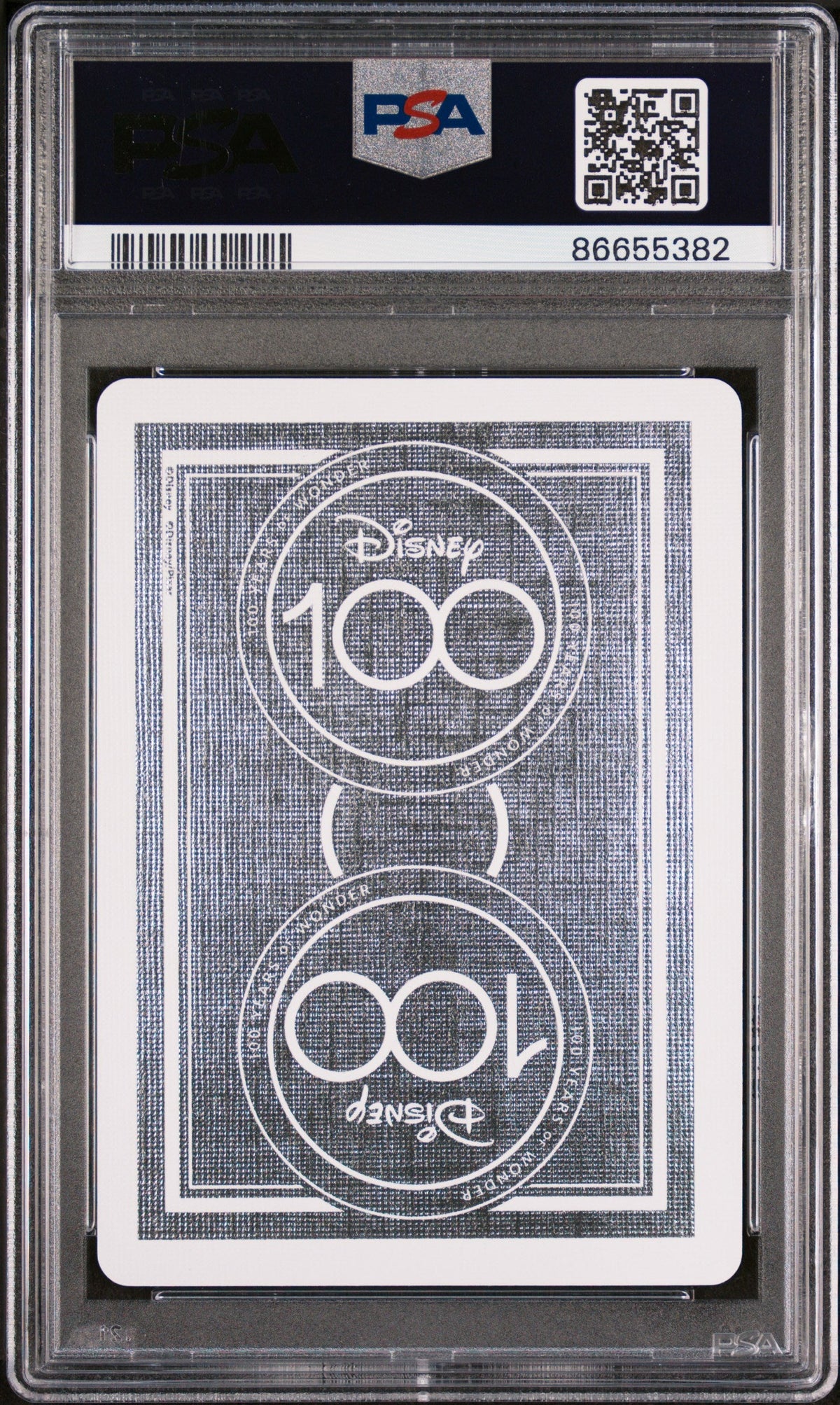 2023 DISNEY 100 PLAYING CARDS WOODY JACK OF CLUBS PSA 10